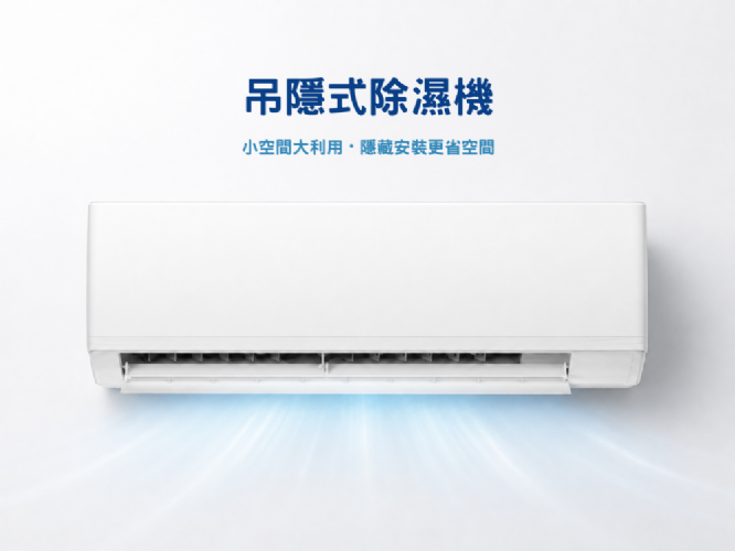吊隱式除濕機